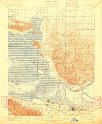 Antioch 1908 topographic map thumbnail