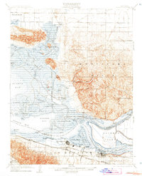 Antioch 1908 topographic map thumbnail