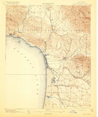 Arroyo Grande 1897 topographic map thumbnail