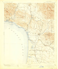 Arroyo Grande 1897 topographic map thumbnail