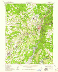 Auburn 1954 topographic map thumbnail