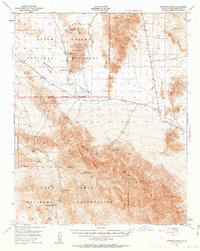 Avawatz Pass 1948 topographic map thumbnail