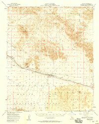 Bagdad 1956 topographic map thumbnail