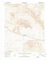 Bagdad 1956 topographic map thumbnail