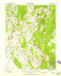 Bangor 1941 topographic map thumbnail