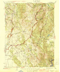 Bangor 1944 topographic map thumbnail