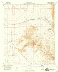 Bannock 1956 topographic map thumbnail