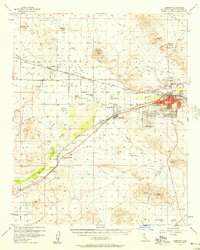 Barstow 1956 topographic map thumbnail