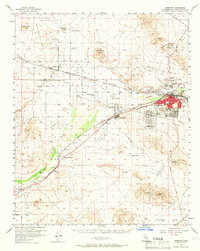 Barstow 1956 topographic map thumbnail