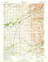 Bellota 1939 topographic map thumbnail