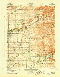 Bellota topographic map thumbnail