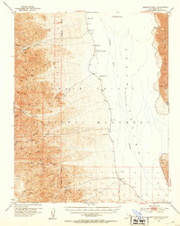 Bennetts Well 1952 topographic map thumbnail