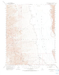 Bennetts Well 1952 topographic map thumbnail