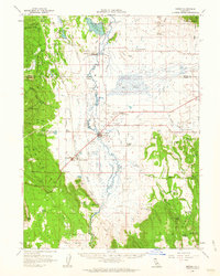 Bieber 1961 topographic map thumbnail