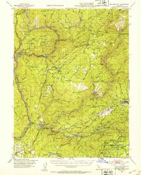 Big Bend Mtn 1948 topographic map thumbnail