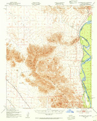 Big Maria Mts 1951 topographic map thumbnail