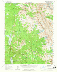 Blackcap Mtn 1953 topographic map thumbnail