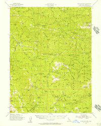 Blackrock Mtn 1954 topographic map thumbnail