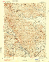Blairsden 1943 topographic map thumbnail