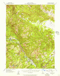 Blairsden 1956 topographic map thumbnail
