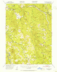 Blocksburg 1949 topographic map thumbnail