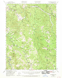 Blocksburg 1949 topographic map thumbnail