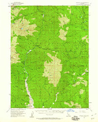 Bonanza King 1955 topographic map thumbnail