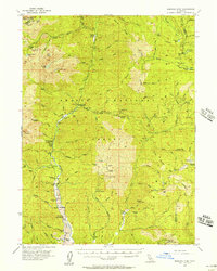 Bonanza King 1955 topographic map thumbnail