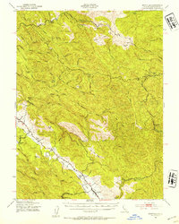Boonville 1943 topographic map thumbnail