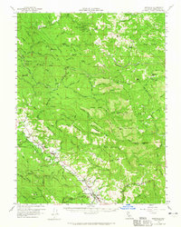 Boonville 1959 topographic map thumbnail