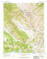 Bradley 1961 topographic map thumbnail