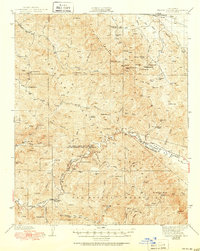 Branch Mtn 1942 topographic map thumbnail