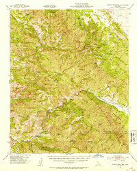Branch Mtn 1952 topographic map thumbnail