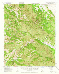 Branch Mtn 1952 topographic map thumbnail