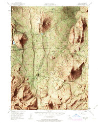 Bray 1950 topographic map thumbnail