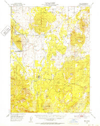 Bray 1950 topographic map thumbnail