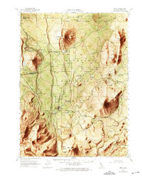 Bray 1950 topographic map thumbnail