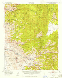 Breckenridge Mtn 1943 topographic map thumbnail