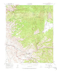 Breckenridge Mtn 1943 topographic map thumbnail