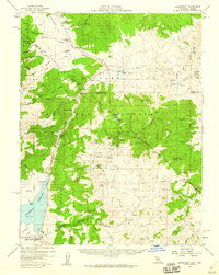 Bridgeport 1958 topographic map thumbnail