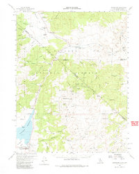 Bridgeport 1958 topographic map thumbnail
