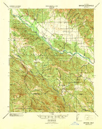 Bryson 1941 topographic map thumbnail