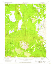 Burney 1957 topographic map thumbnail