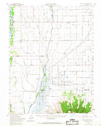 Butte City 1954 topographic map thumbnail