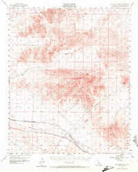 Cady Mountains 1955 topographic map thumbnail