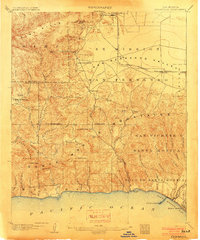 Calabasas 1903 topographic map thumbnail