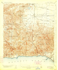 Calabasas 1903 topographic map thumbnail
