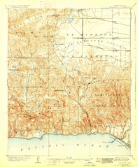 Calabasas 1903 topographic map thumbnail