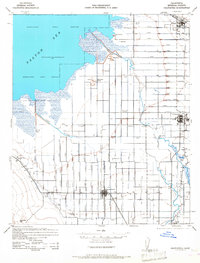 Calipatria 1944 topographic map thumbnail
