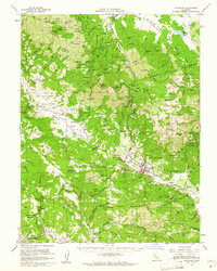 Calistoga 1959 topographic map thumbnail